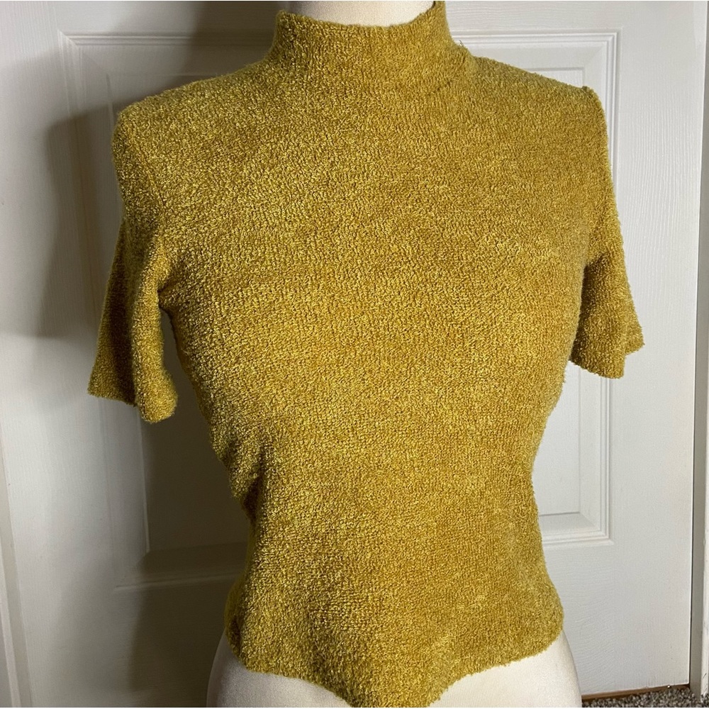 Sadie & Sage texture mock neck